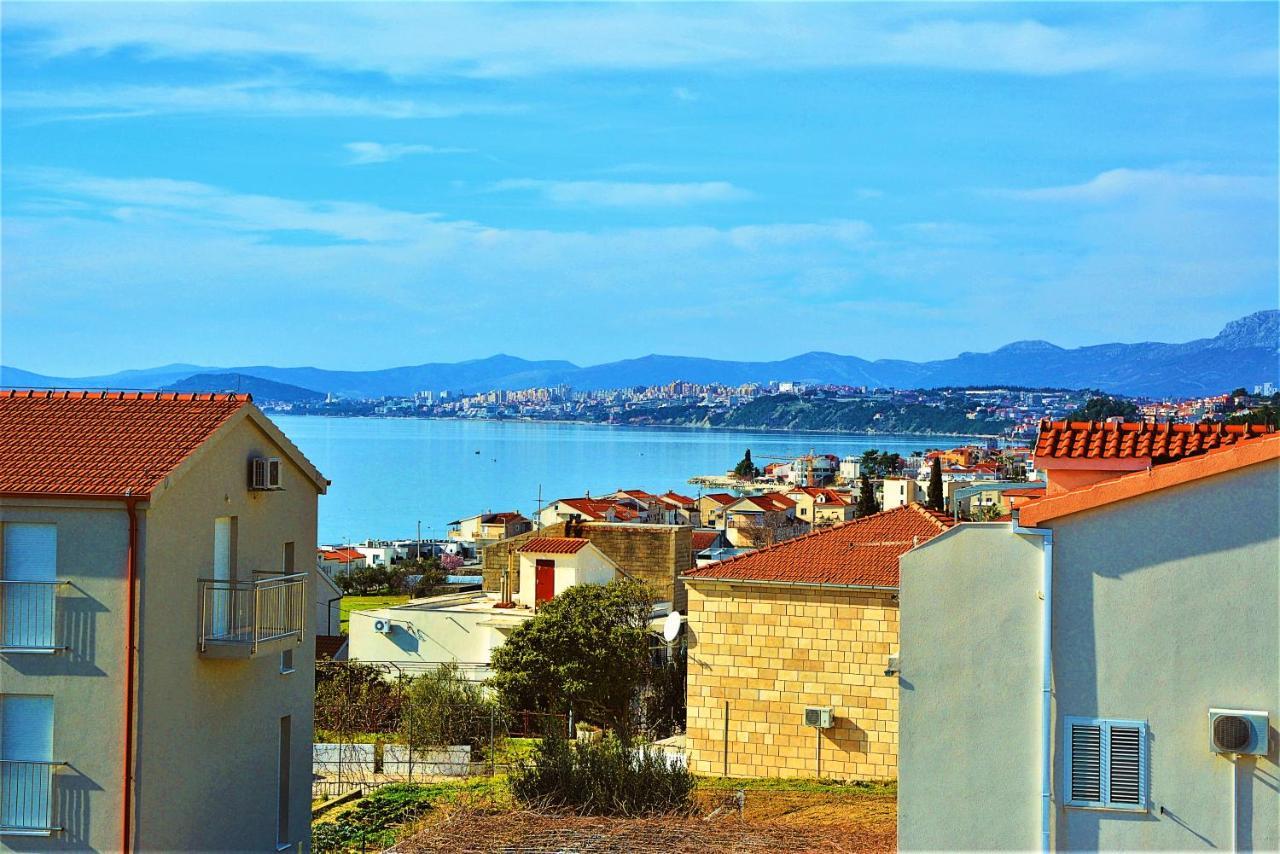 Modern Villa With Jacuzzi, Beautiful Sea View, Near Split! Villa 36A Podstrana Exterior foto